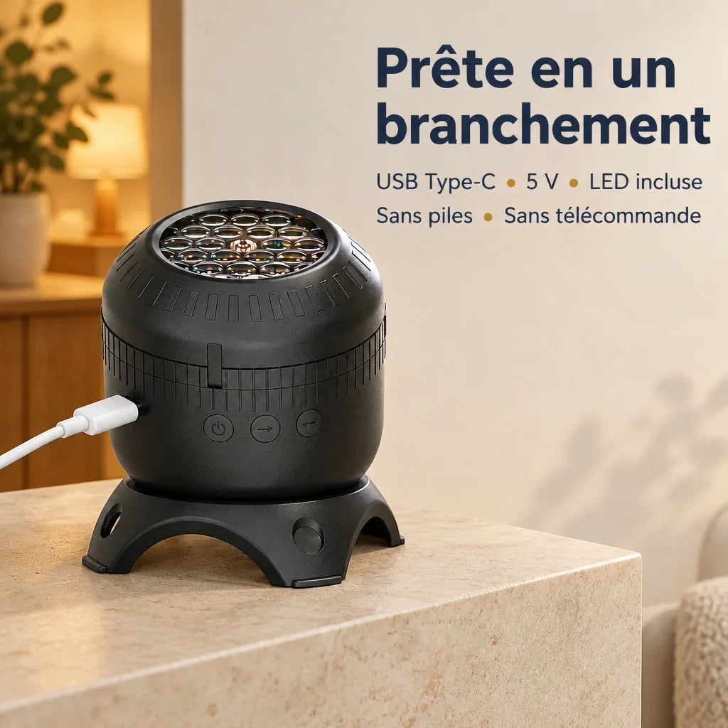 [Scale AI] usp_icons, Projecteur d’ambiance de Noël 8-en-1