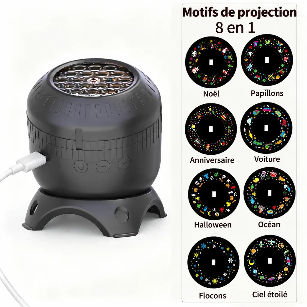 [Scale AI] mood_variant, Projecteur d’ambiance de Noël 8-en-1