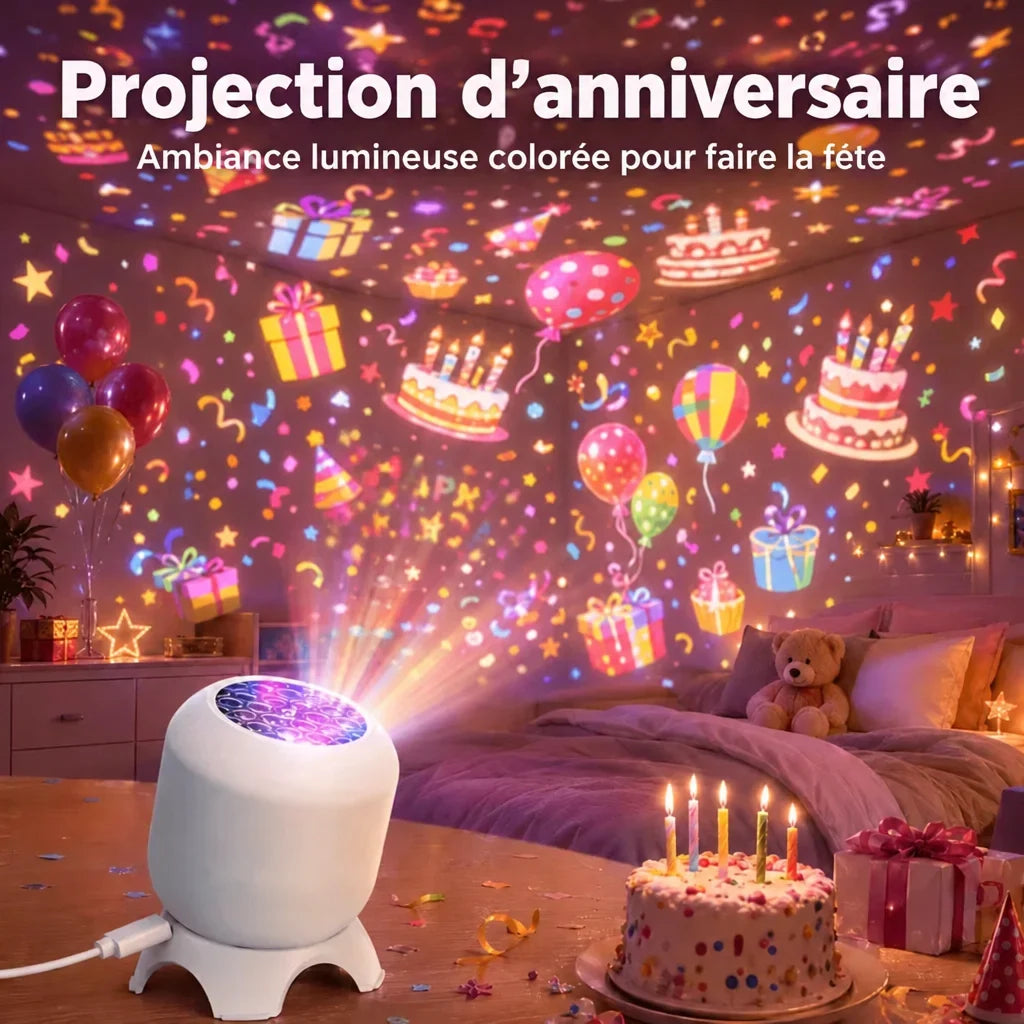 [Scale AI] lifestyle, Projecteur d’ambiance de Noël 8-en-1
